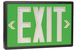 Wireless Emergency Lighting Tritium Exit Signs