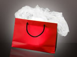 well-lit shopping bag