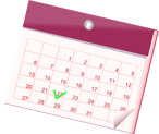 calendar to schedule an LED upgrade