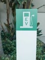 ev charger sign 