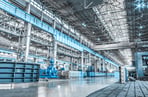 well-lit warehouse interior