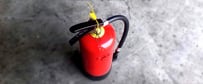 fire extinguisher for safety