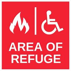 Area of Refuge Signs
