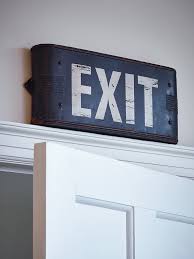 Renovating? Remember the Emergency Exit Lights