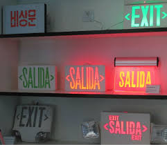 Don't Forget Your Emergency Exit Lights